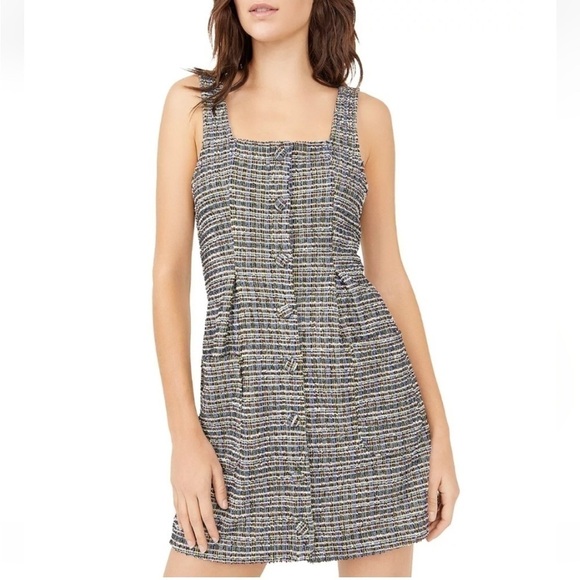 Free People Maxx Mini Shift Dress - Picture 1 of 4